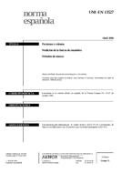 Standard UNE-EN 13527:2000 24.4.2000 preview