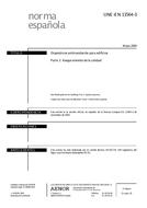 Preview UNE-EN 13564-3:2004 28.5.2004