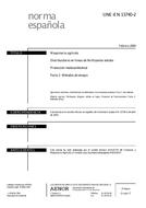 Standard UNE-EN 13740-2:2004 20.2.2004 preview