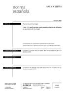 Standard UNE-EN 13877-3:2005 26.10.2005 preview