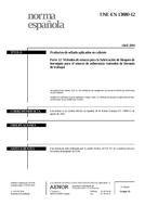 Standard UNE-EN 13880-12:2004 2.4.2004 preview