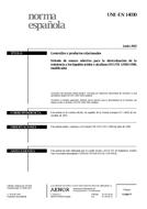 WITHDRAWN UNE-EN 14030:2002 27.6.2002 preview