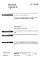 Standard UNE-EN 14042:2004 16.4.2004 preview