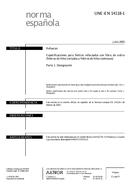Standard UNE-EN 14118-1:2003 11.7.2003 preview