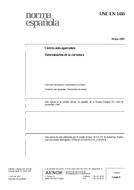 Standard UNE-EN 1416:1997 22.5.1997 preview
