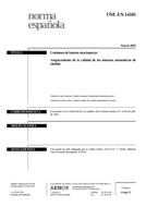 WITHDRAWN UNE-EN 14181:2005 23.3.2005 preview