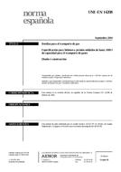 Standard UNE-EN 14208:2004 17.9.2004 preview