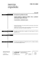 Standard UNE-EN 14261:2004 28.5.2004 preview