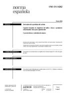 Standard UNE-EN 14262:2004 28.5.2004 preview