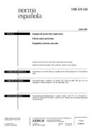 WITHDRAWN UNE-EN 143:2001 30.6.2001 preview