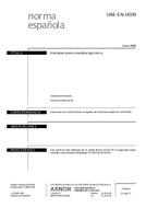Standard UNE-EN 14339:2006 21.6.2006 preview
