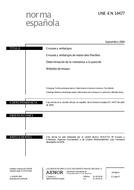 Standard UNE-EN 14477:2004 24.9.2004 preview