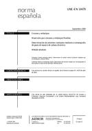 Standard UNE-EN 14479:2004 24.9.2004 preview