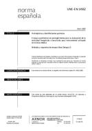 Standard UNE-EN 14562:2007 18.4.2007 preview