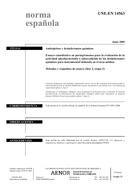 Standard UNE-EN 14563:2009 24.6.2009 preview