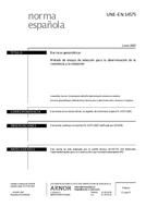 Standard UNE-EN 14575:2007 6.6.2007 preview
