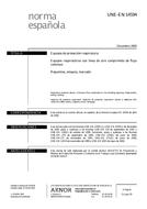 WITHDRAWN UNE-EN 14594:2005 28.12.2005 preview