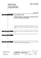 Standard UNE-EN 14705:2006 22.2.2006 preview