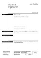 Standard UNE-EN 14716:2006 8.11.2006 preview