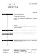Standard UNE-EN 14899:2007 7.2.2007 preview