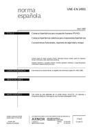 Standard UNE-EN 14931:2007 18.4.2007 preview
