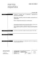 Standard UNE-EN 1504-3:2006 13.12.2006 preview