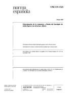 Standard UNE-EN 1521:1997 24.5.1997 preview