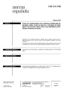 Standard UNE-EN 1740:1999 4.2.1999 preview
