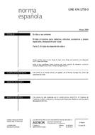 Standard UNE-EN 1759-3:2004 7.5.2004 preview