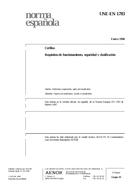 Standard UNE-EN 1783:1998 14.1.1998 preview