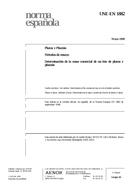 Standard UNE-EN 1882:1999 13.5.1999 preview