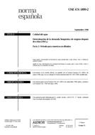 Standard UNE-EN 1899-2:1998 16.9.1998 preview
