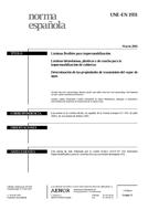 Standard UNE-EN 1931:2001 31.3.2001 preview
