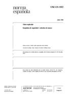 WITHDRAWN UNE-EN 1972:1998 22.7.1998 preview