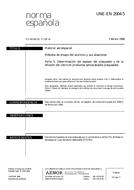 Standard UNE-EN 2004-5:1996 6.2.1996 preview