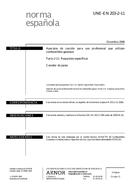 Standard UNE-EN 203-2-11:2006 5.12.2006 preview