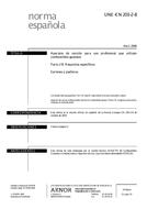 Standard UNE-EN 203-2-8:2006 26.4.2006 preview