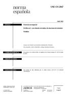 Standard UNE-EN 2047:2002 30.4.2002 preview