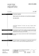 WITHDRAWN UNE-EN 22401:1995 20.7.1995 preview