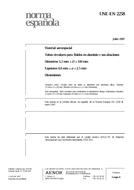 Standard UNE-EN 2258:1997 24.7.1997 preview