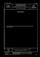Standard UNE-EN 2318:1993 24.6.1993 preview