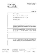 Standard UNE-EN 23923-2:1998 13.10.1998 preview