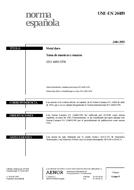 WITHDRAWN UNE-EN 24489:2003 18.7.2003 preview