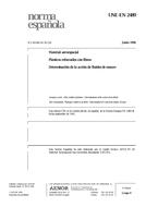Standard UNE-EN 2489:1996 24.6.1996 preview