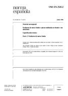 Standard UNE-EN 2545-2:1996 19.6.1996 preview