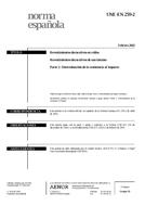 Standard UNE-EN 259-2:2002 22.2.2002 preview