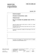 Standard UNE-EN 2591-213:1998 30.9.1998 preview