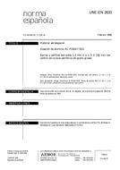 WITHDRAWN UNE-EN 2633:1996 6.2.1996 preview