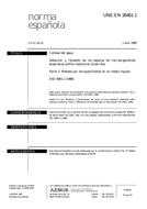 Standard UNE-EN 26461-1:1995 8.6.1995 preview