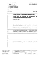 WITHDRAWN UNE-EN 29104:1996 23.5.1996 preview